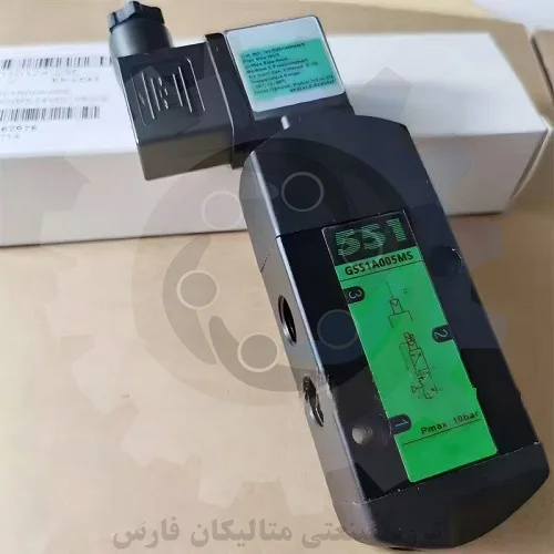 متالیکان فارس-شیر پنوماتیک برند ASCO مدل G551A005MS